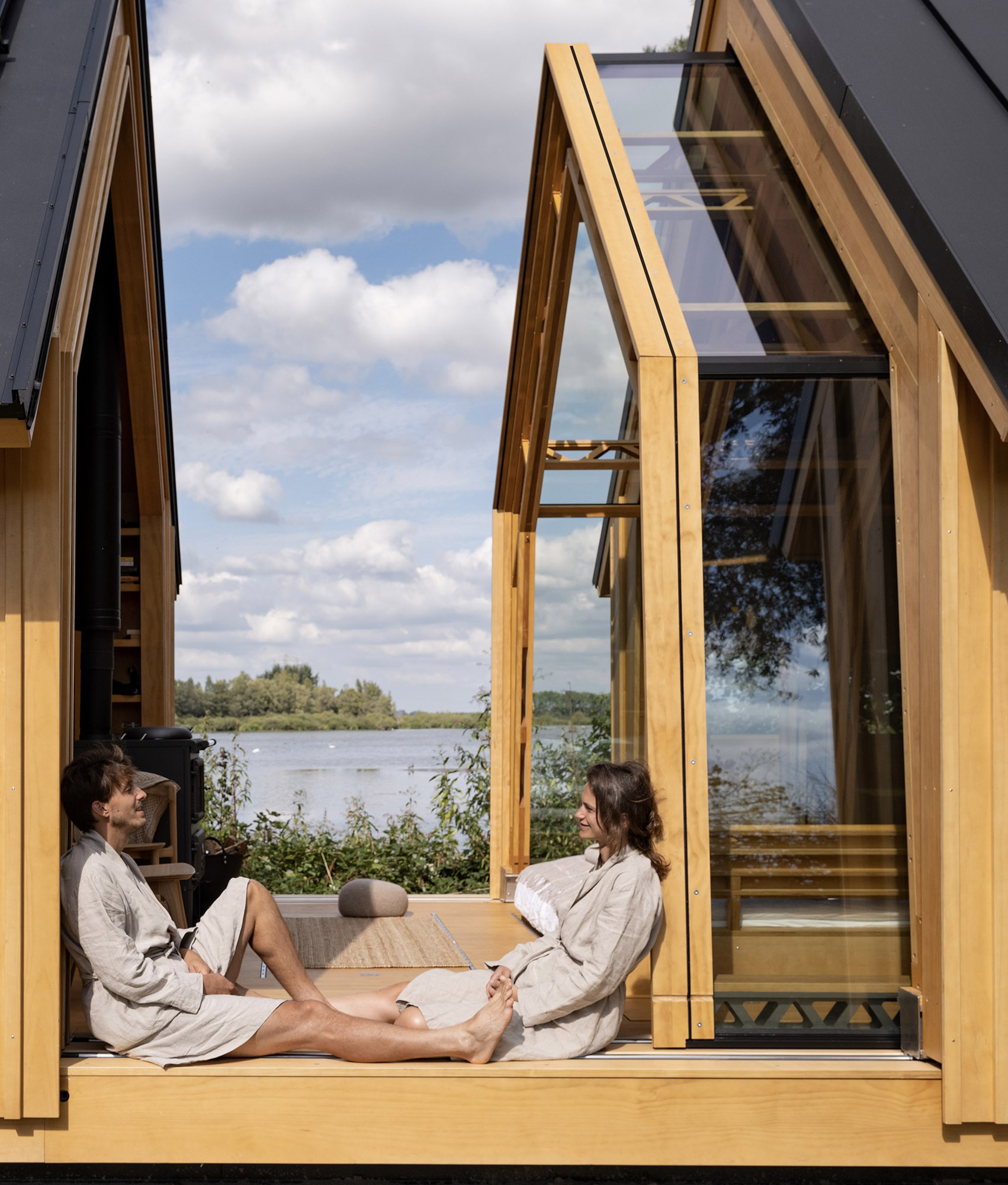 Cabin ANNA in landscape